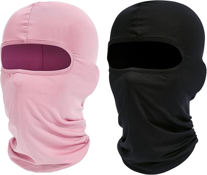 ROXUN Balaclava Ski Mask, 2 Pack Summer Motorcycle UV Protection Shiesty