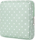 Desing Wish Sanitary Pad Storage Bag Portable Period Bag for Teen Pads/Sanitary Napkins/Small Tampons, Sanitary Napkin Storage Bag First Period Gifts for Teen Girls (Green Dot)