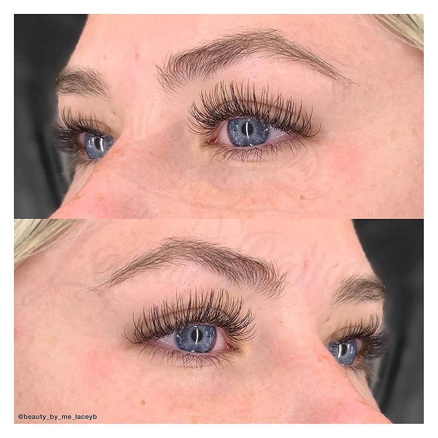 LASHVIEW Eyelash Extensions,Ellipse Flat Eyelash Extensions 0.20mm C Curl 10mm, Black,Individual Lashes,Semi-Permanent Extremely Soft Professional Salon Use