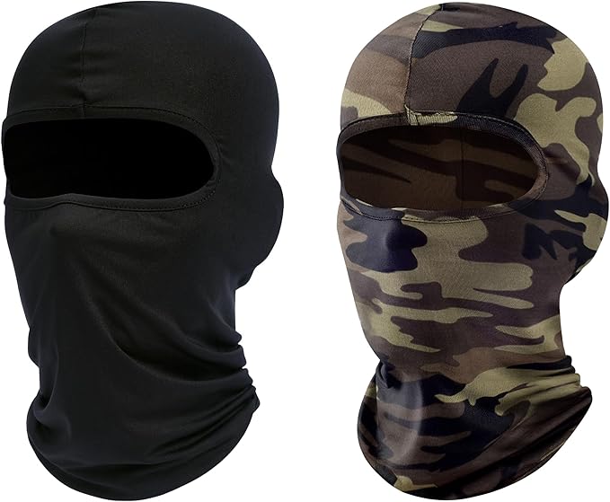 ROXUN Balaclava Ski Mask, 2 Pack Summer Motorcycle UV Protection Shiesty