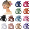 Sisiaipu 12Pcs Hair Clips for Women 1.8 Inch Small Claw Clips for Thin Hair Medium Hair Claw Clips for Thick Hair Accessories for Women Girls (Colorful)