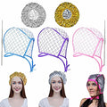 Hair Highlighting Cap with Plastic Hooks, Hair Dye & Bleach Coloring, Professional Hair Coloring Tool Kit, Salon & Home Hairdressing Highlight Cap Sets with