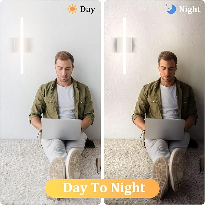 Combuh LED Bathroom Vanity Light Lamp 16Inch 9W IP44 Chrome Over Mirror Lighting Fixture Indoor Wall Sconce Modern Natural White 4000K
