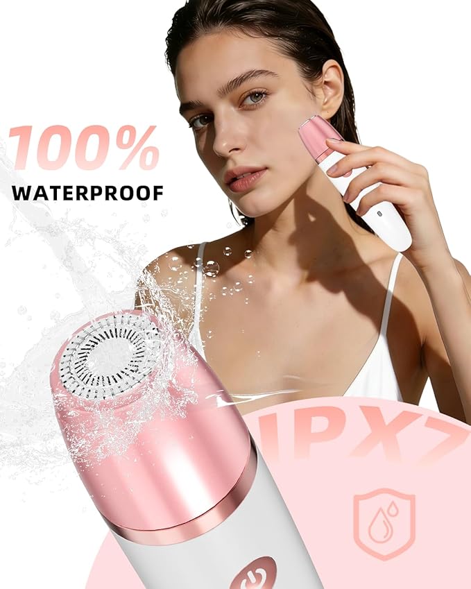 Ufree Electric Shaver Razors for Women Pubic Hair, Bikini Trimmer for Face and Body Hair, Wet & Dry Use Groomer, Hair Trimmer, Birthday Gifts for Women, Gold