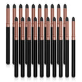 UorPoto 20Pcs Eyeliner Smudge Brush Pencil Stick Set,Professional Sponge Blending Makeup Tool for Eyeshadow and Eyebrow Reusable Applicator