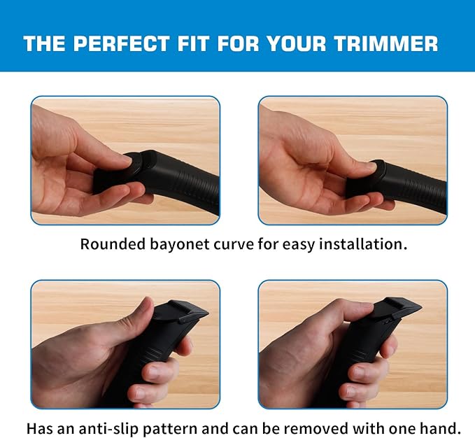 CR8GR8 Professional Guide Comb Fit Cutting Guider for Manscaped 3.0,4 Pack 8 Cutting Lengths from 1/8"-1/2" Inch Fit The Lawn Mower 3.0 Groin Hair Trimmer
