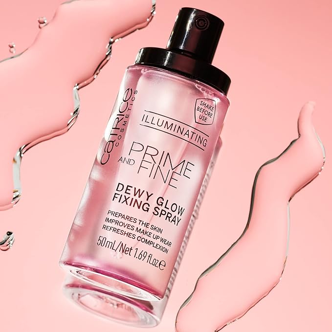 Catrice Prime & Fine Illuminating Dewy Glow Spray, Pack of 3