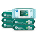 MED PRIDE XL Premoistened Adult Washcloths 8x12 in with Aloe Vera,480 Count