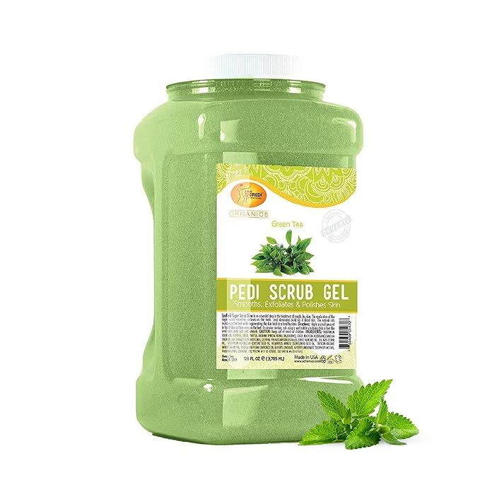 SPA REDI Exfoliating Body & Foot Scrub | Dual-Action Exfoliating & Hydrating Treatment | Exfoliate, Hydrate, & Heal – One Step for Lasting Skin Health without Irritation 128 Oz