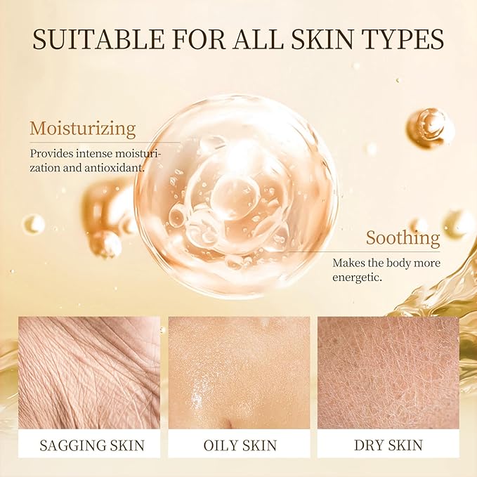 Gaayou Warm Vanilla Bean Body Oil - Vanilla Body Oil Deep Moisturizing Vanilla Perfume Oil Coconut Cream Pie Body Oils for All Skin Types After Shower