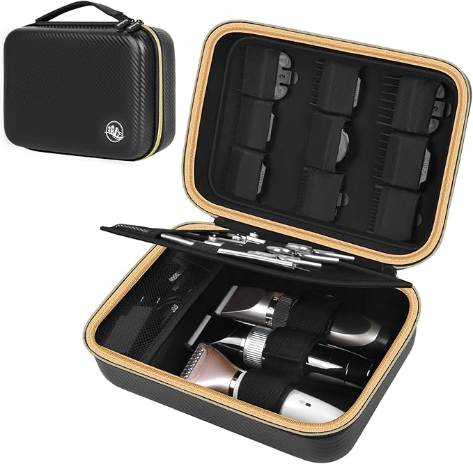 Boobowl Barber Accessories Bag for Clippers and Supplies, Hair Clipper Box