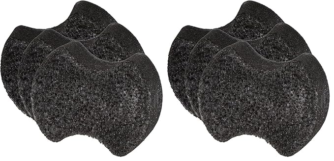 Spongables Pedi Scrub Foot Exfoliating 20+ Wash Sponge, Sweet Sangria, 3 Count (Pack of 2)