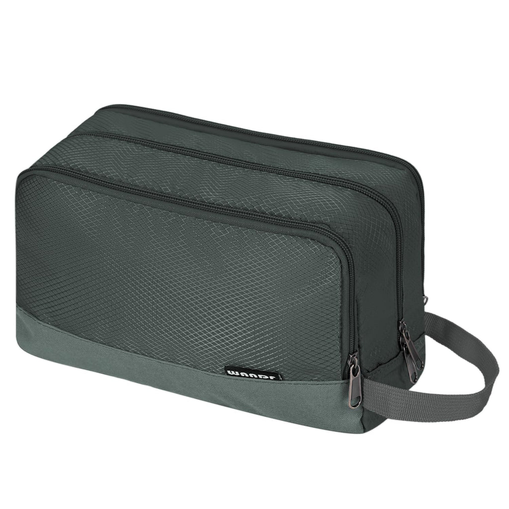 WANDF Travel Toiletry Bag for Men, Small Dopp Kit for Toiletries