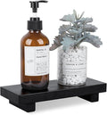 Bathroom Tray Wood Riser Kitchen Decor Soap Holder