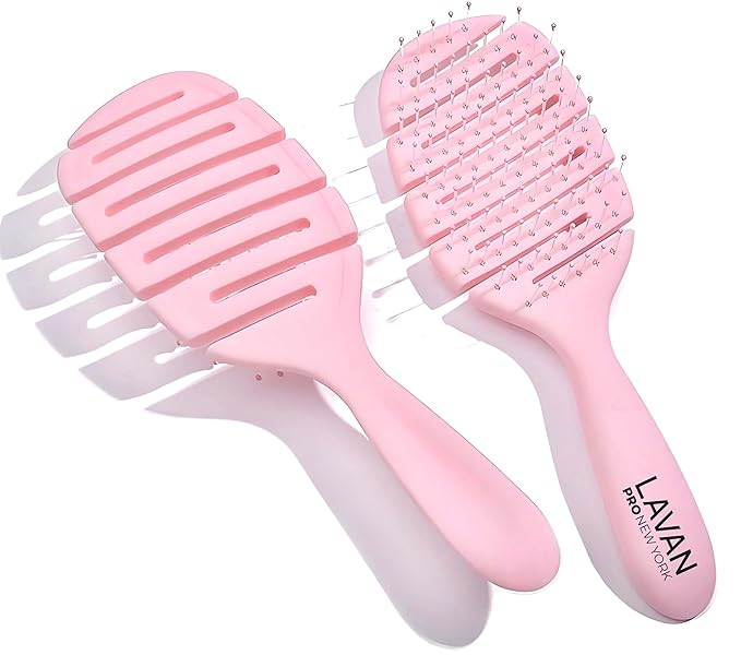 Flex Detangling Hair Brush (BABY PINK)