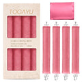 Togayu Heatless Curls Overnight Hair Care Set - Jumbo Velvet Hair Curlers