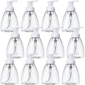 Eboot 12 Pcs 8 oz Foaming Soap Dispenser Foaming Pump Bottle Travel Hand Soap Pump Foam Dispenser Bottle Plastic Press Bottles Empty Refillable Plastic Container for Liquid Shampoo