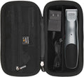 Aproca Hard Case Compatible with WAHL Groomsman Corded Cordless Beard Trimmer Grooming Kit, Storage Portable Bag (Case Only)