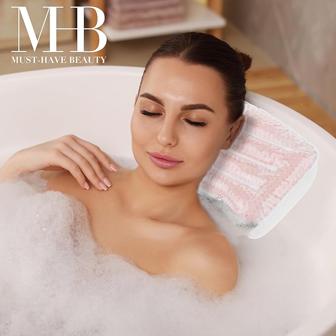 Glitter Gel Spa Pillow - Cooling Bathtub & Hot Tub Relaxation Cushion