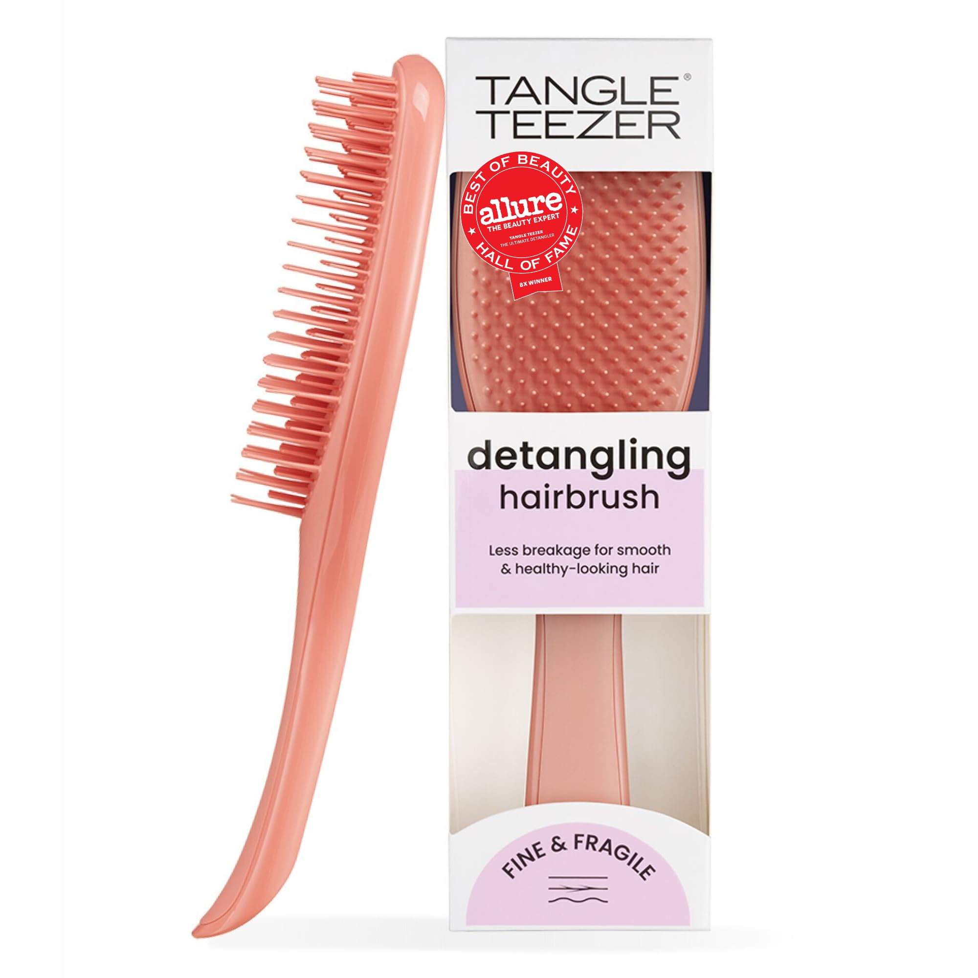 Tangle Teezer Fine Ultimate Detangler Brush for Fine Hair, Sweet Cinnamon
