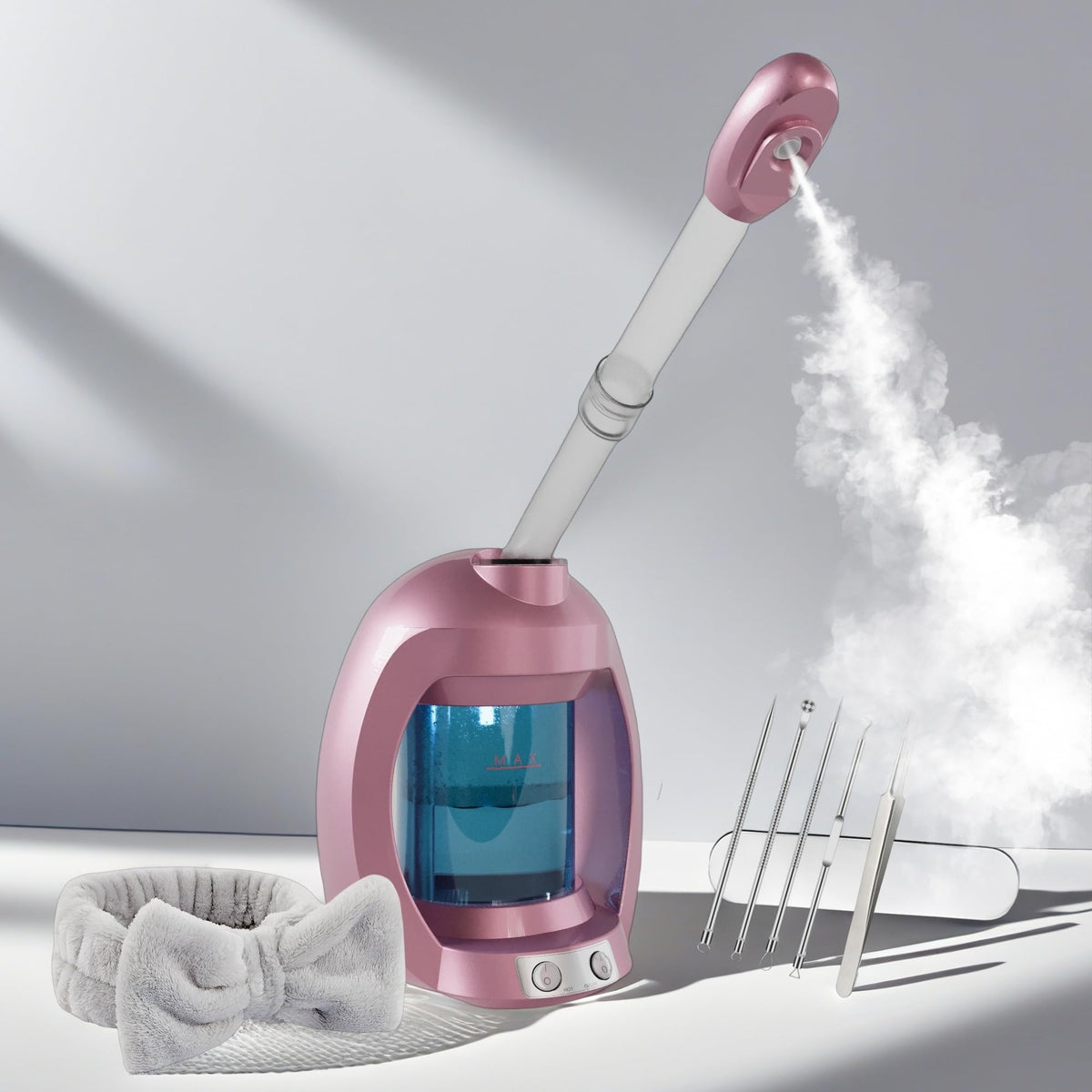 Facial Steamer, Nano Ionic Face Steamer for Facial Deep Cleaning