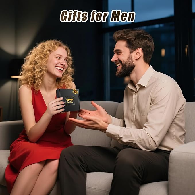 Beard Brush Beard Comb Set, Stocking Stuffers Gifts for Men Beard Care Kit