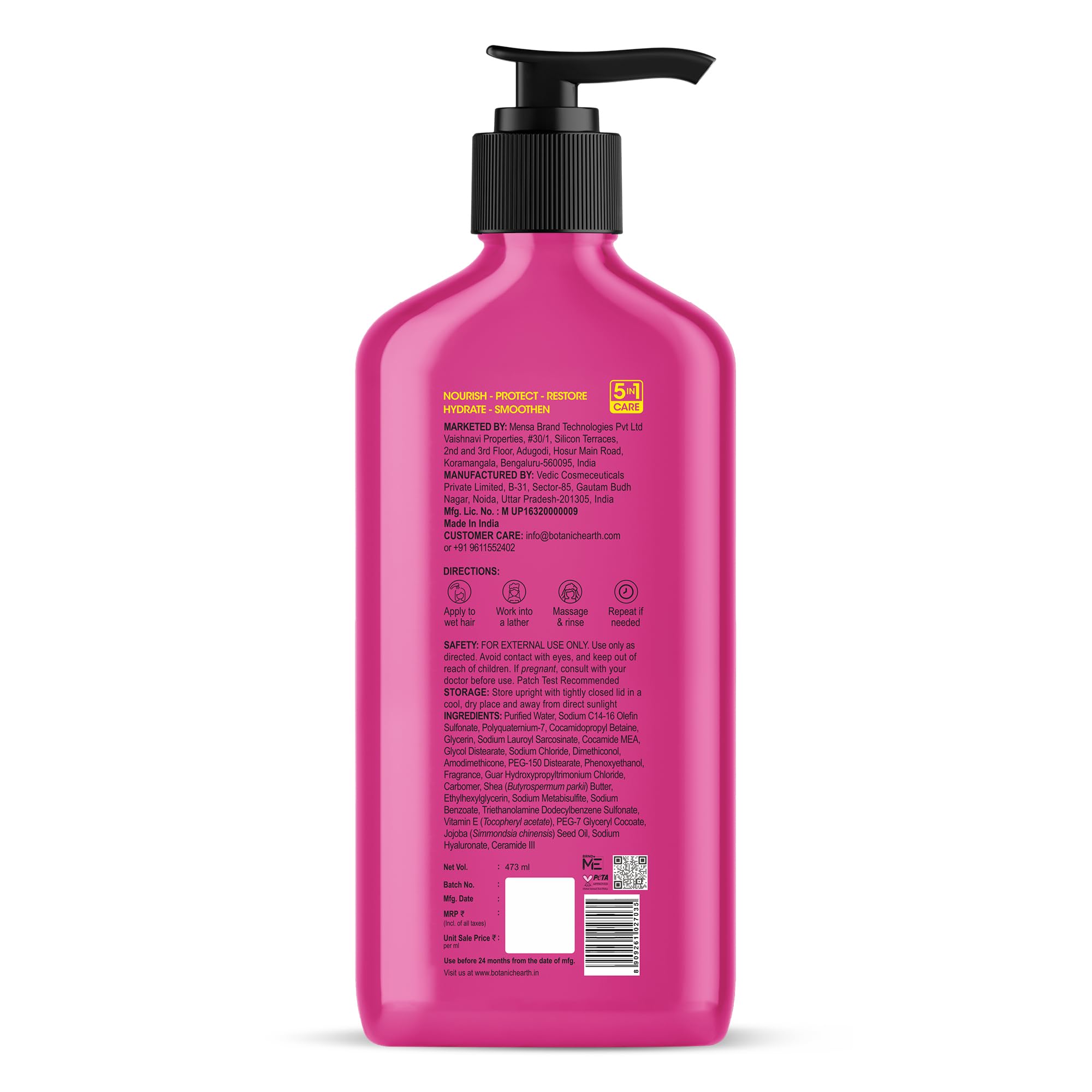 Botanic Hearth Shea Butter & Niacinamide Body Wash –16 fl oz