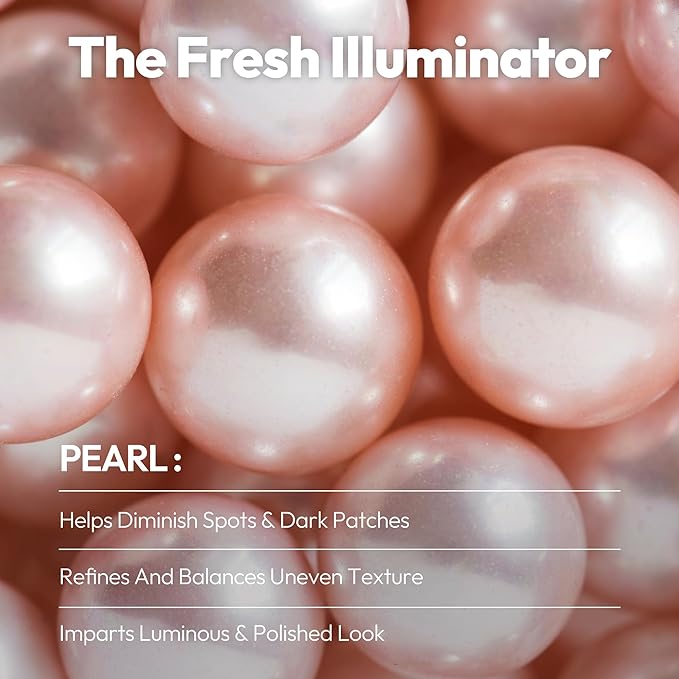 LAPCOS K Beauty Pearl Sheet Mask - Revitalizing & Refining Face Masks with Rice Ferment - Refines Uneven Texture & Dark Spots - Breathable Eucalyptus-derived Tencel Sheet Korean Skin Care (Pack of 5)