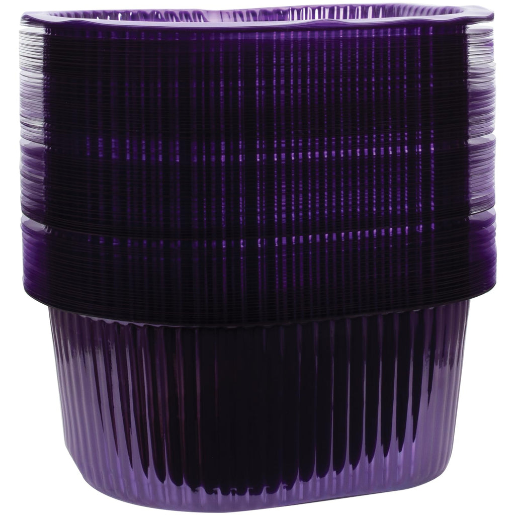 ForPro Universal Pedi Bath Liners - 50% THICKER - Fit Footsie Bath Plus Foot Bath, Disposable Pedicure Foot Tub Liners for Foot Spa Basins & Foot Bath Soaks, Purple, 100-Count