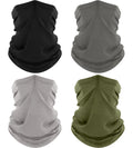 ROXUN Neck Gaiter, 4 Pack Summer Cooling Breathable Face Mask for Outdoors
