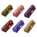 MIAO JIN Mini Lipstick Case Holder with Mirror for Purse, Set of 6