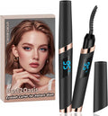 Heated Eyelash Curler, Electric Eyelash Curler, Rechargeable Lash Curler for Makeup Natural Curling Eye Lashes and 24 Hours Long Lasting - Black 2026 Updated New Model