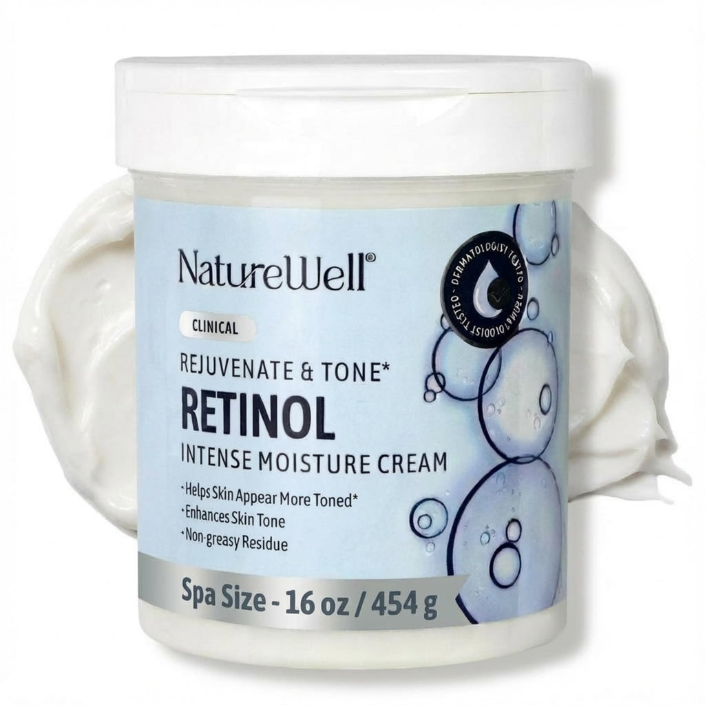 NatureWell Clinical Retinol Rejuvenate & Tone Moisturizing Body Cream,16 Oz