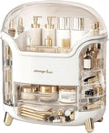Omeily Large Makeup Organizer Countertop Vanity Organizer Cosmetic Organizer Makeup Storage Box Bathroom Counter Organizer Perfume Skincare Organizers Gift Women Girls Clear Design Easy Visibility