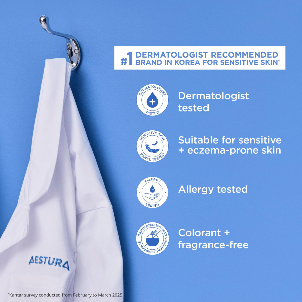 AESTURA ATOBARRIER365 Lightweight Korean Face Moisturizer with Ceramides | Strengthens Barrier, Fast-Absorbing Hydration, Suitable for Dry, Normal & Sensitive Skin, 150ML / 5.07 fl. Oz.