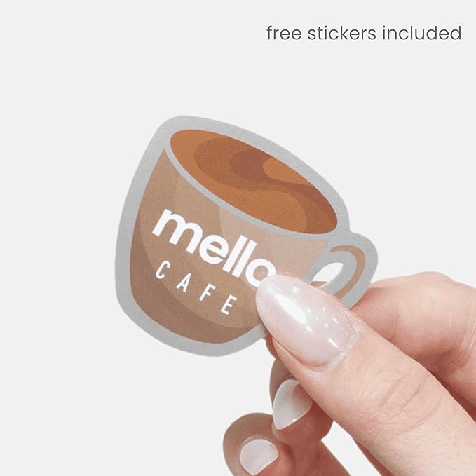 Mello Medium Hair Clip - Flexible Comfort Hair Claw for Women, Strong Hold for Thick & Thin Hair Styling, Durable Material, Matte Non-Slip Finish, Made in Korea, Patent Pending (Dark Brown, Medium)