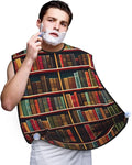 Loon Nature Bird Print Beard Bib Shaving Apron, Beard Hair Trimming Cape Gift For Dad