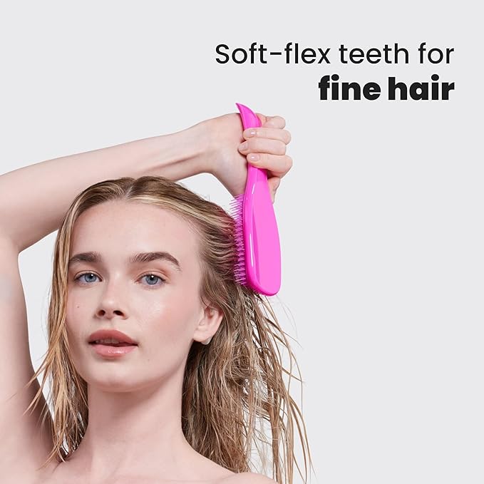 Tangle Teezer Fine Ultimate Detangler Brush for Fine Hair, Runway Pink