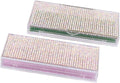 SOESFOUFU Shiny Eyelash Storage Case Set 2pcs Rhinestone Lash Containers Stylish Convenient