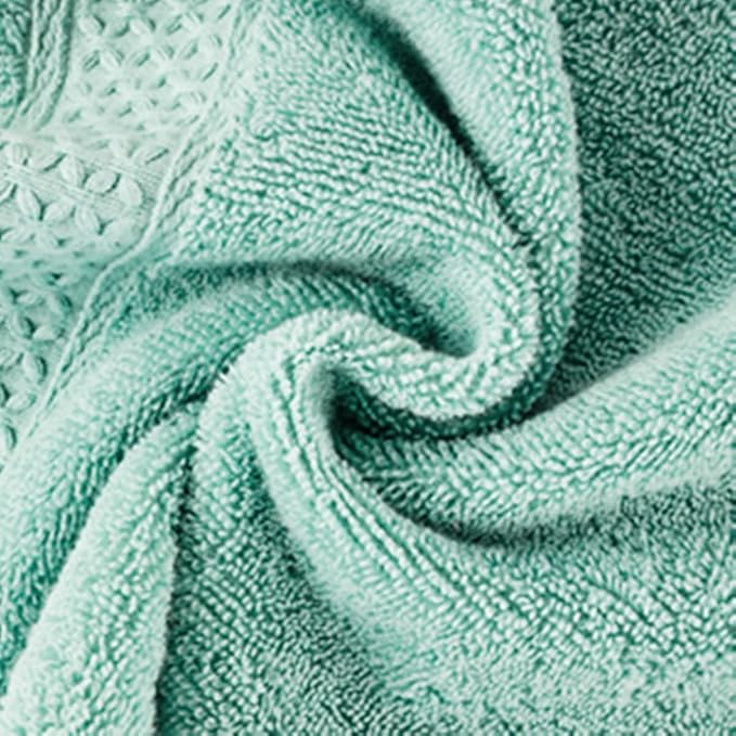 Washcloths for Body and Face - Absorbent Bath Towels Bulk Set, 100% Cotton Hotel Towels for Bathroom . Durable,Soft Wash Rag (Multicolor, Pack of 12)