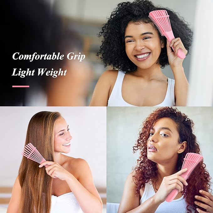 URTHEONE Detangling Brush for Black Natural Hair, 3A-4C Curly Afro Brush