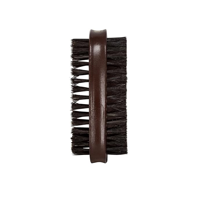 Firstline Wav Enforcer Double-Sided Military Boar Bristle Brush (Pack of 3)