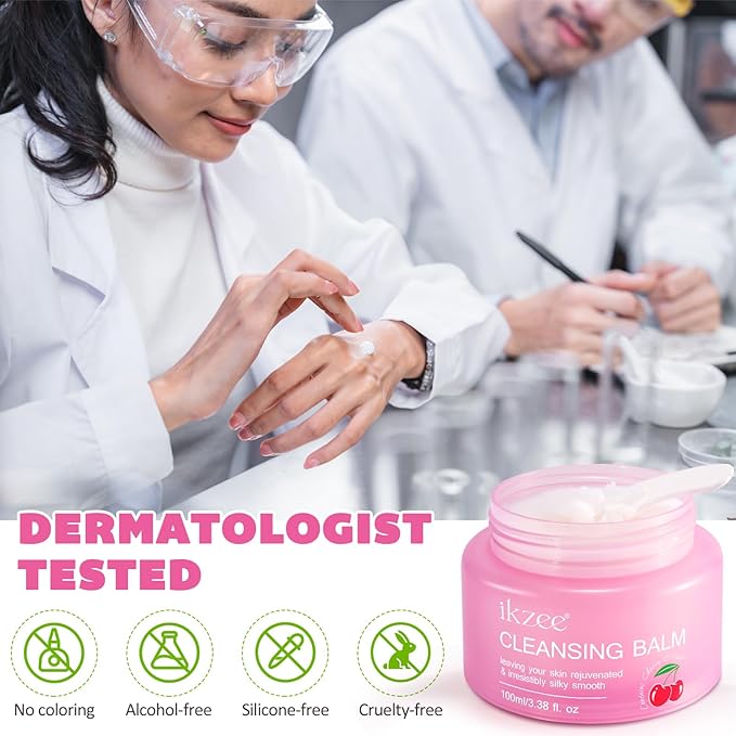 MINGYITUO Cleansing Balm, Makeup Remover Cleansing Korean for Sensitive Skin, Travel Size Good Molecules.