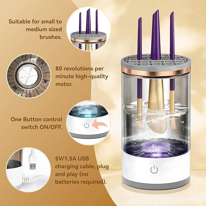 Portable Compact Design for Travel Home Use