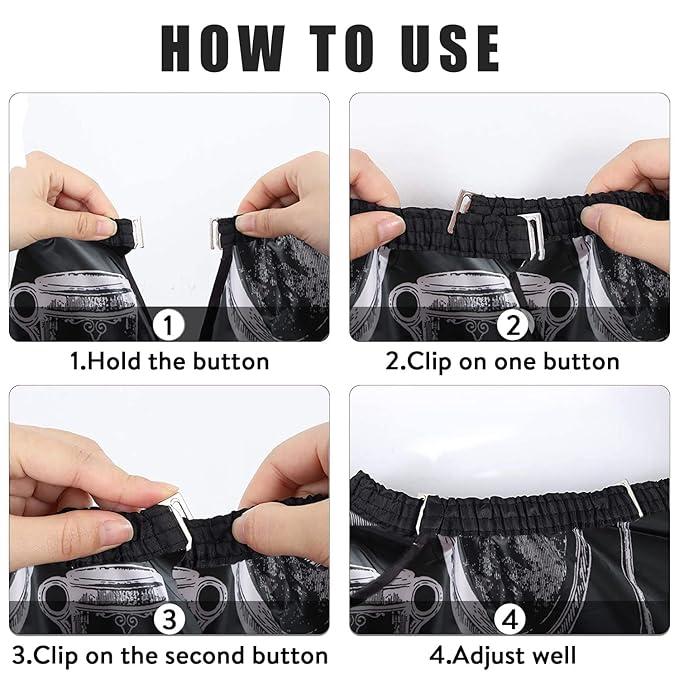 Barber Cape for Men - Waterproof Hair Cutting Capes for Adults and Stylists