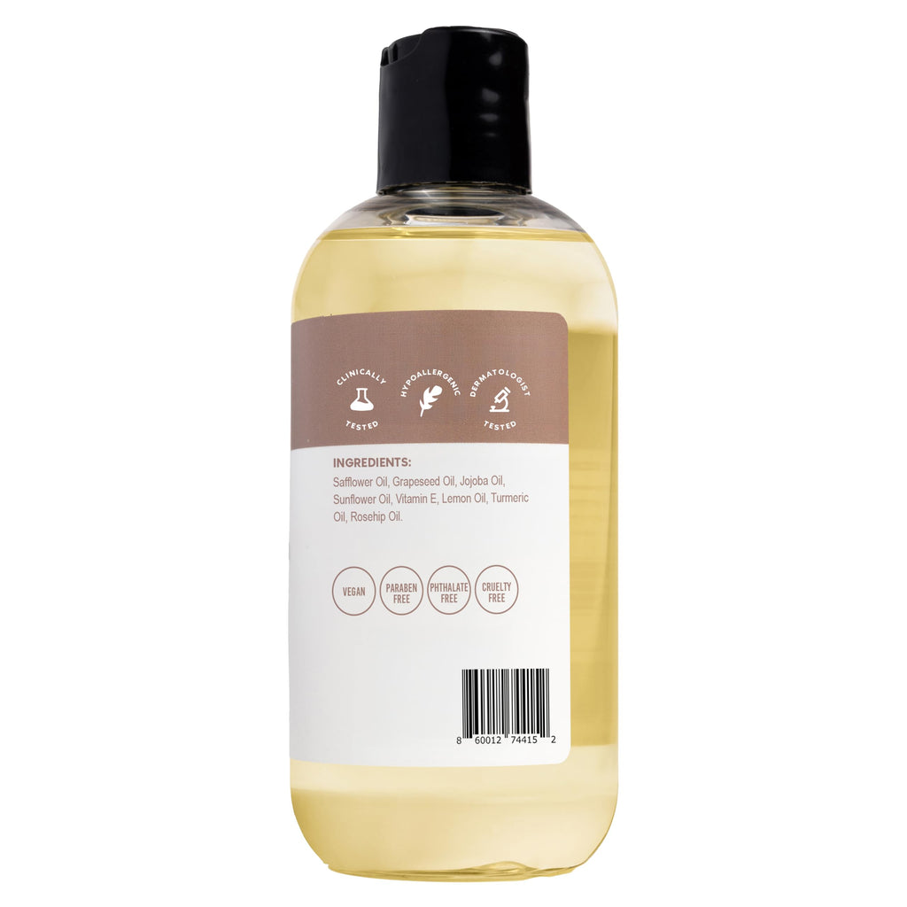 Her Fantasy Box | Body Splash Hydrating Body Oil - Moisturizing, Non-Greasy Formula for Soft, Smooth Skin - All-Natural, Lightweight & Nourishing (8 Fl Oz, Unscented)
