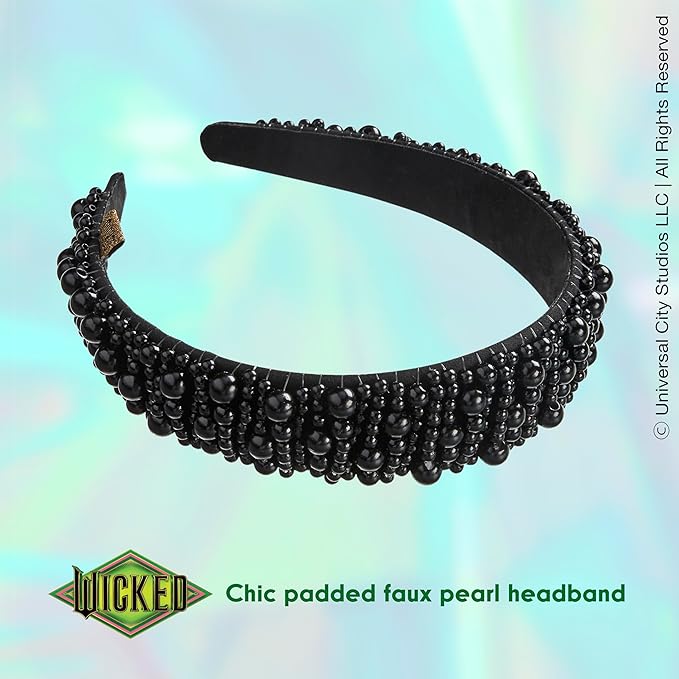 Wicked Elphaba Pearl Headband - hair accessories - hair accessories for girls - gifts for her - Scunci by Conair