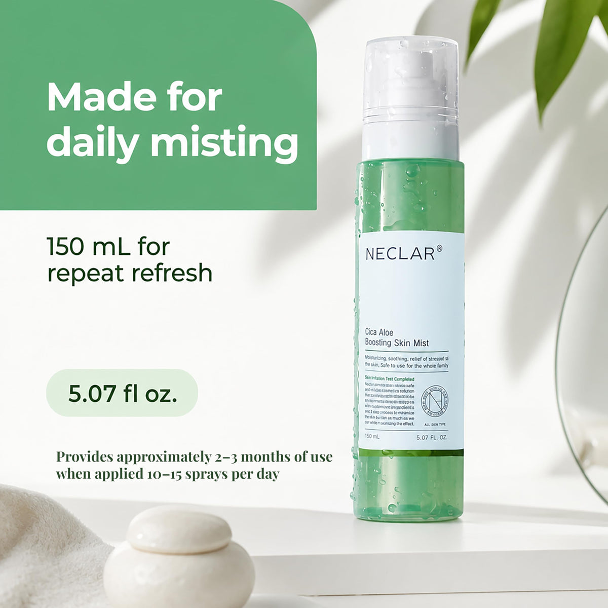 Centella Face Mist - Hydrating Toner Spray - 5 fl oz