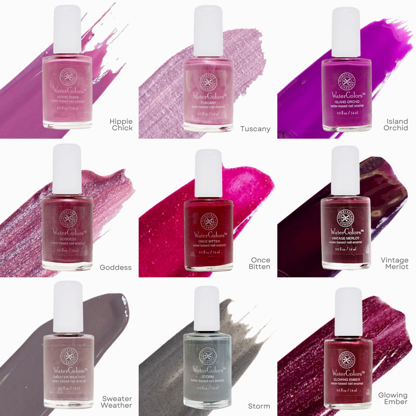 Honeybee Gardens Water-Based Nail Enamel, She Said Yes, Matte Opaque Light Pastel Pink, Eco-Friendly, Odorless & Vibrant Polish, 0.5 fl oz