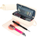 FAMOPLAY Hair Tools Travel Bag with Heat Resistant Mat Hair Styling Accessories Storage Case for Hair Dryer Flat Iron Straightener Curling Iron Haircare Accessories Travel Essentials for Women